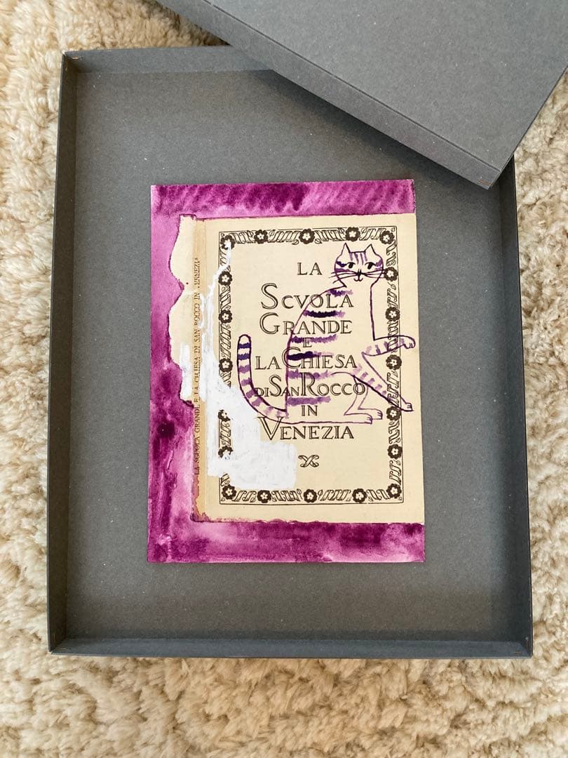 トラネコボンボン　中西なちお　さん　原画　猫ごよみ365日