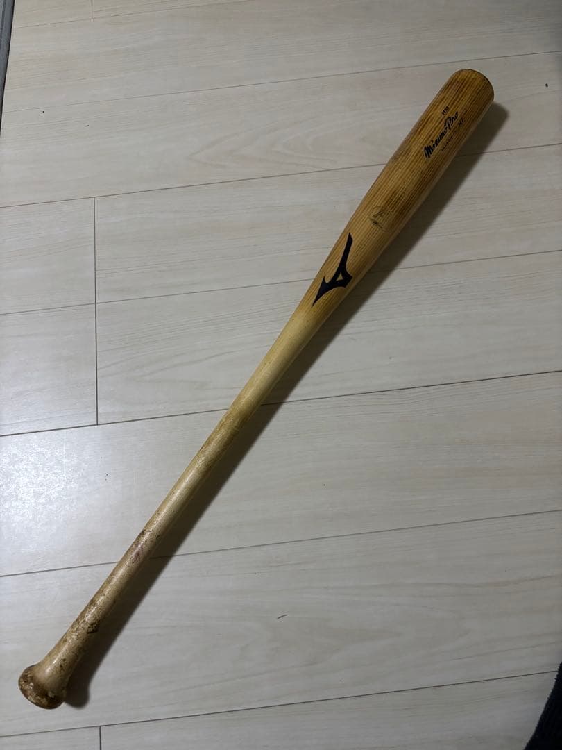 NPBミズノプロ木製バット中日ドラゴンズ5番実使用バット MIZUNO（ミズノ）限定 硬式用木製バット ミズノプロ ロイヤル