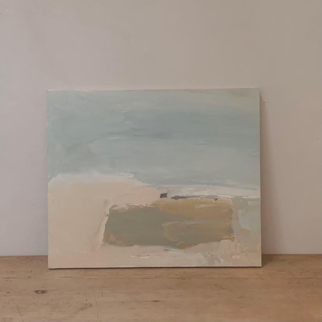 「海」 油彩 油絵 木製パネルに油彩 現代美術 oil on board 絵 楽天市場】インテリアアート/絵画/壁掛け/手書き/油絵/風景画/絵