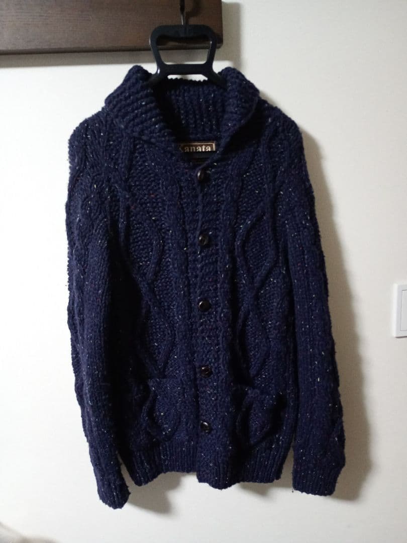 KANATA ニットカーディガン カナダ製