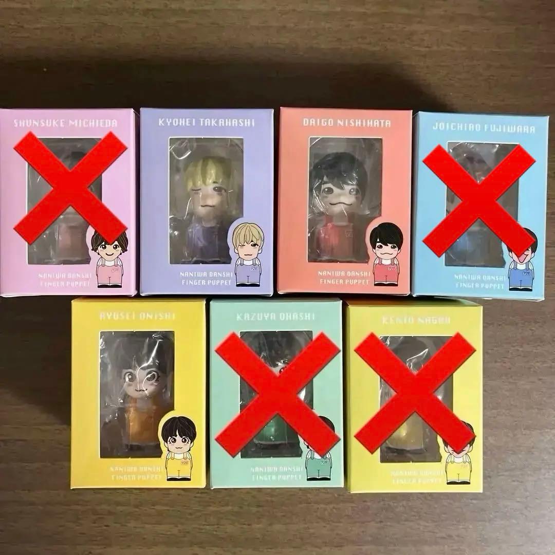 NANIWA DANSHi 指人形セット