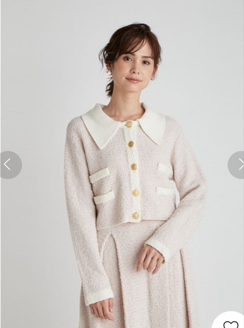 新品未使用♡ CELFORD セルフォード 襟付きツイードセットアップ 36