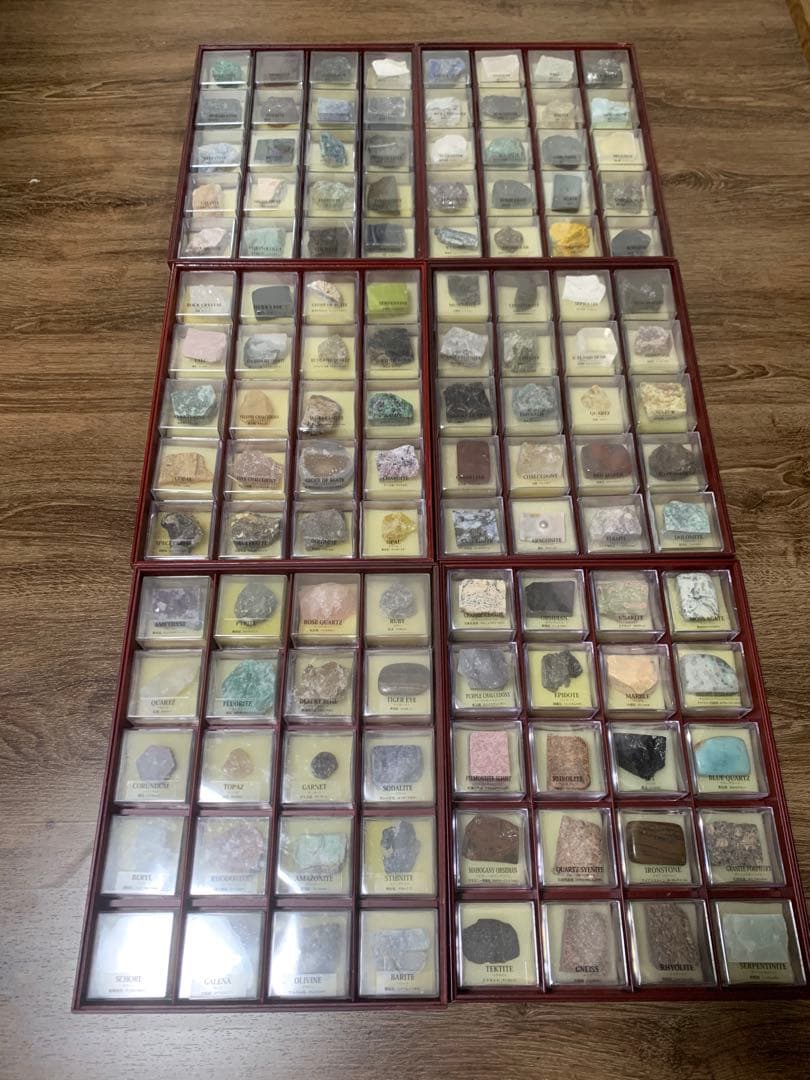 デアゴスティーニ 地球の鉱物 コレクション 全120号 セット