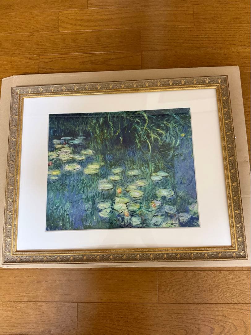 モネ　睡蓮(朝)