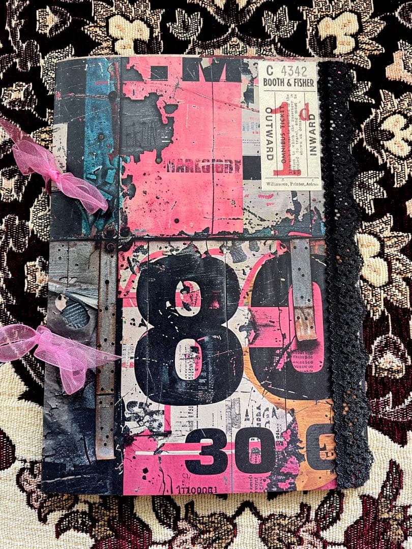 ハンドメイド☆ジャンクジャーナル雑記帳(number) 束帳 - メルカリ