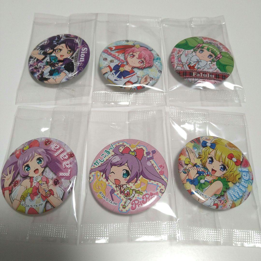 プリパラ 食玩 缶バッジ プラクリップ クリップ らぁら ファルル