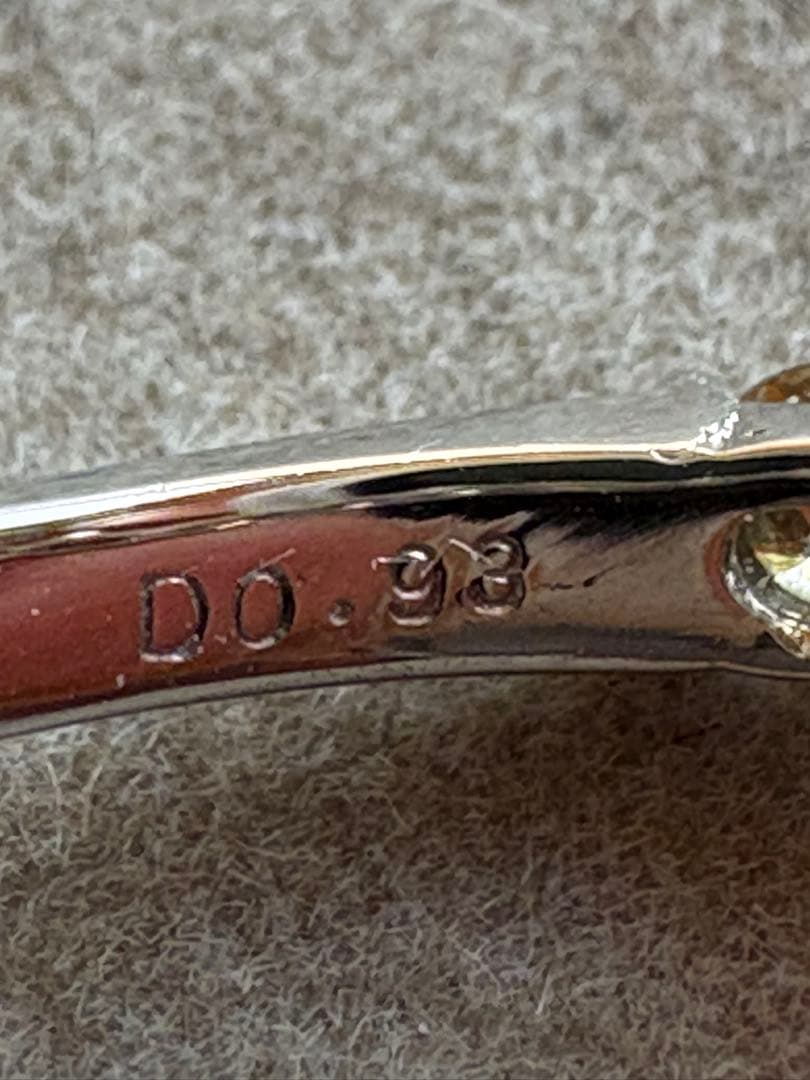 PT900 イエローダイヤ(0.93ct) ハーフエタニティリング✨
