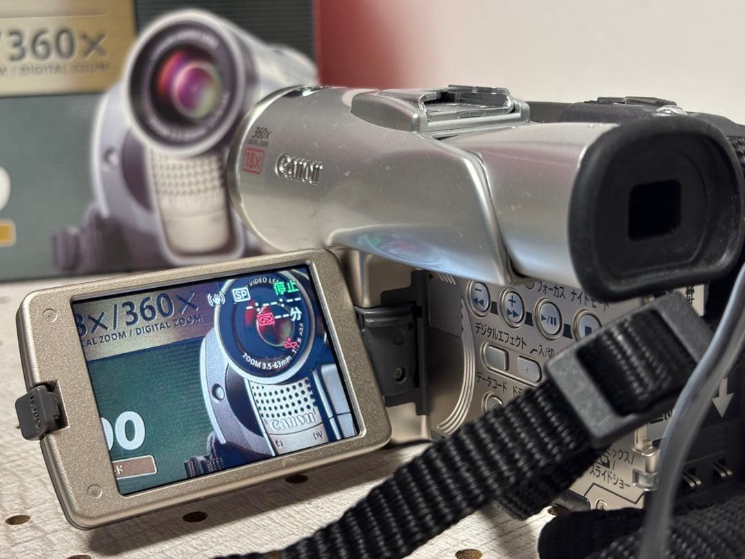 動作確認済】Canon FV M100 MiniDV ビデオカメラ - メルカリ