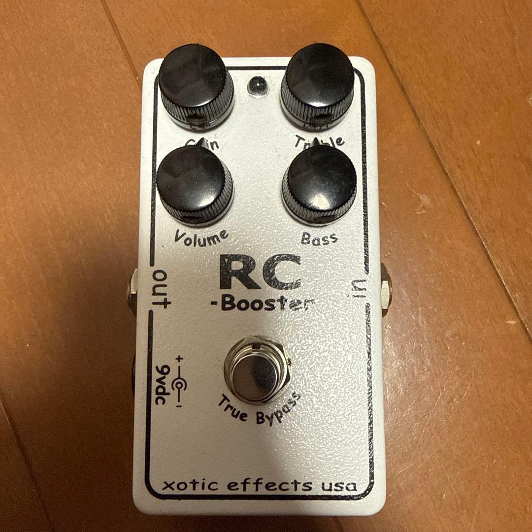 Xotic RC-Booster ギターエフェクター　シリアル9199