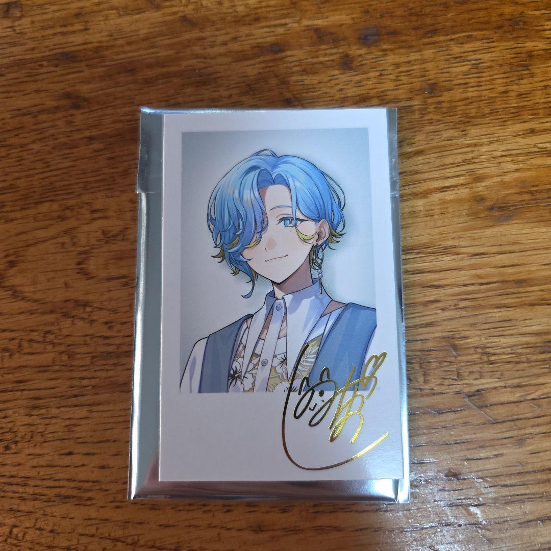にじさんじ すぷれあ 篠宮ゆの チェキ風カード レア サイン 箔押し