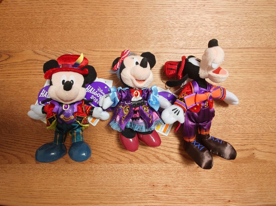 ディズニーランド　フレンジー　Frenzy　ミッキー　ミニー　グーフィー　ぬいば