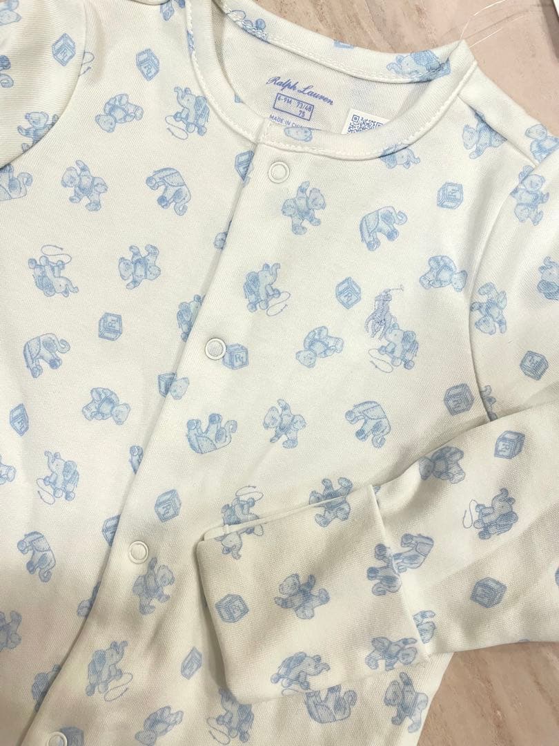 ラルフローレン カバーオール 2点セット 6M(70cm) 9M(75cm)