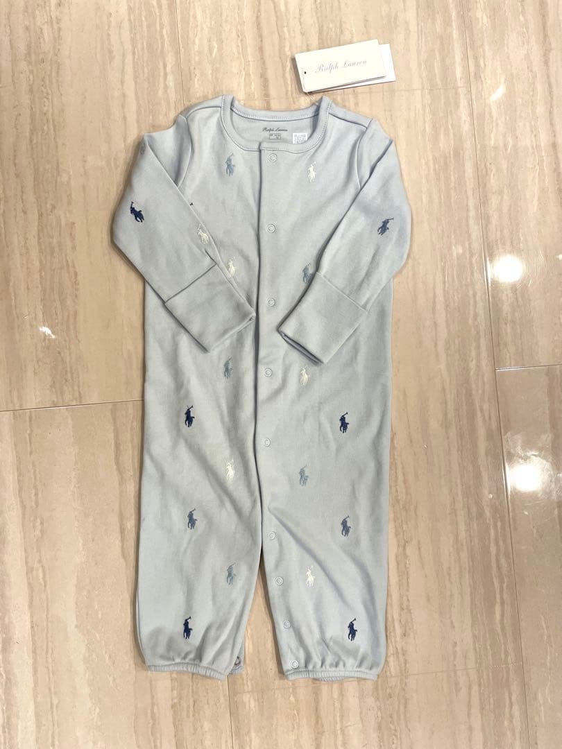 ラルフローレン カバーオール 2点セット 6M(70cm) 9M(75cm)