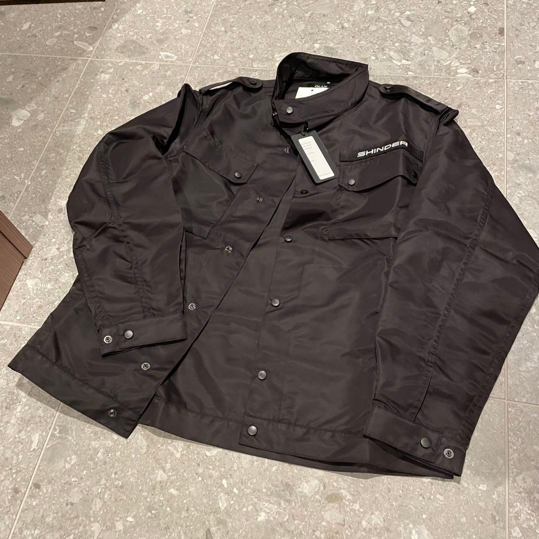 【定価10万円】 オリーシンダー ブラック ミリタリーナイロンジャケット