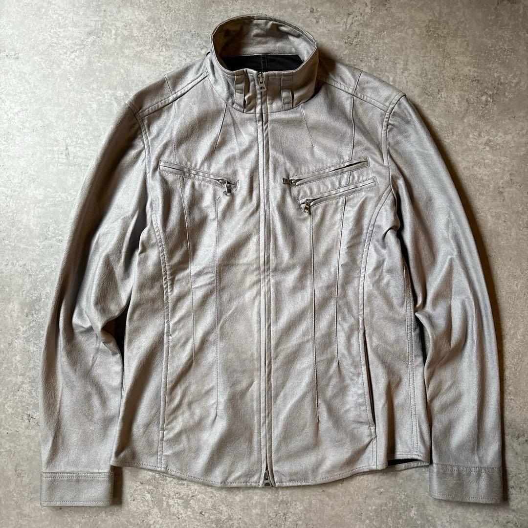 【美品】TORNADO MART ライダースジャケット ボンディングジャケット