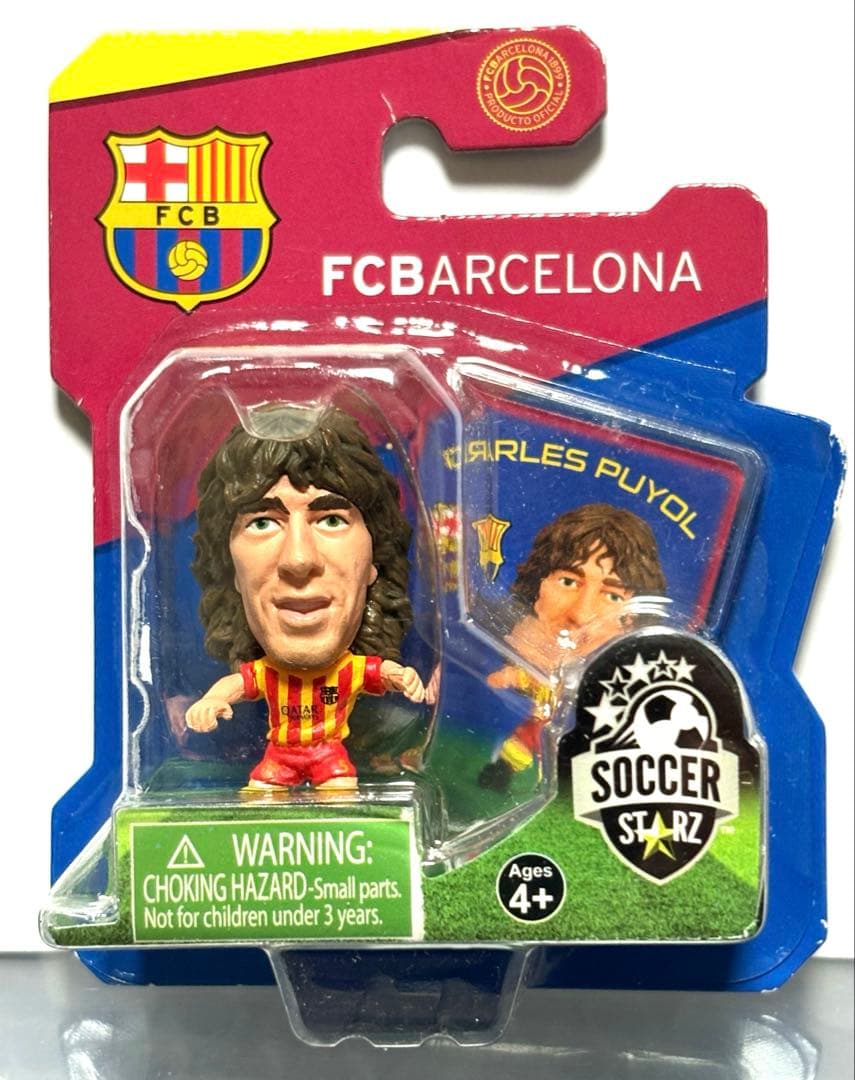 激レア【サッカースターズ　限定生産】プジョル　バルセロナ　アウェイ　美品
