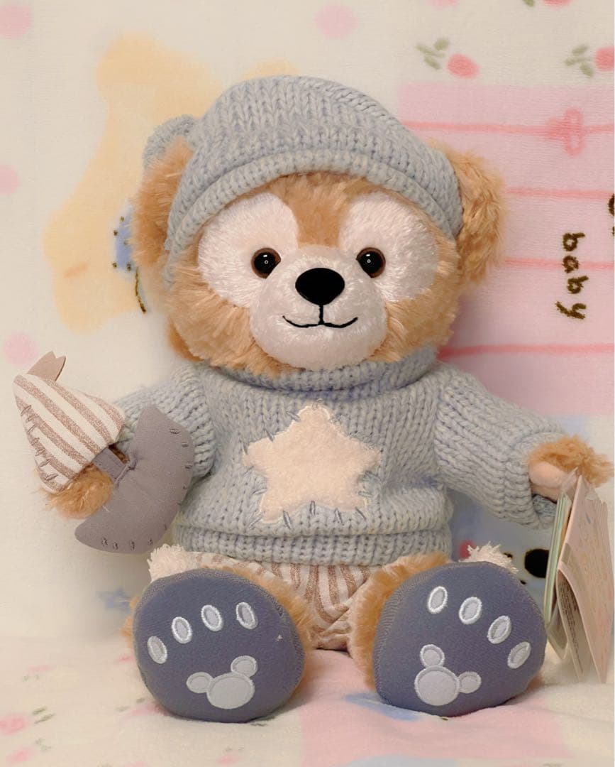 0490 上海ディズニー　リラックス2.0 ダッフィー　ぬいぐるみSS