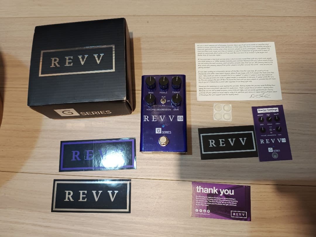 ギター REVV G3 pedal