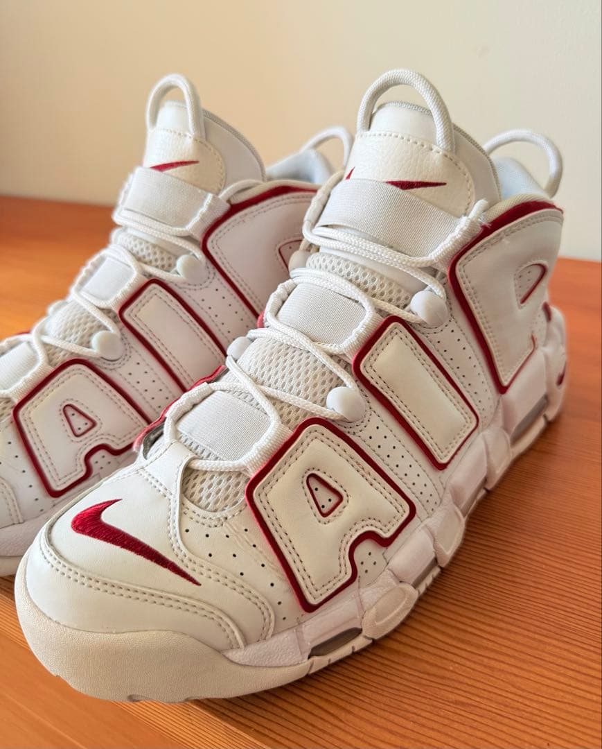 エア モア アップテンポ '96 リナウンドリズム ヴァーシティレッド モアテン