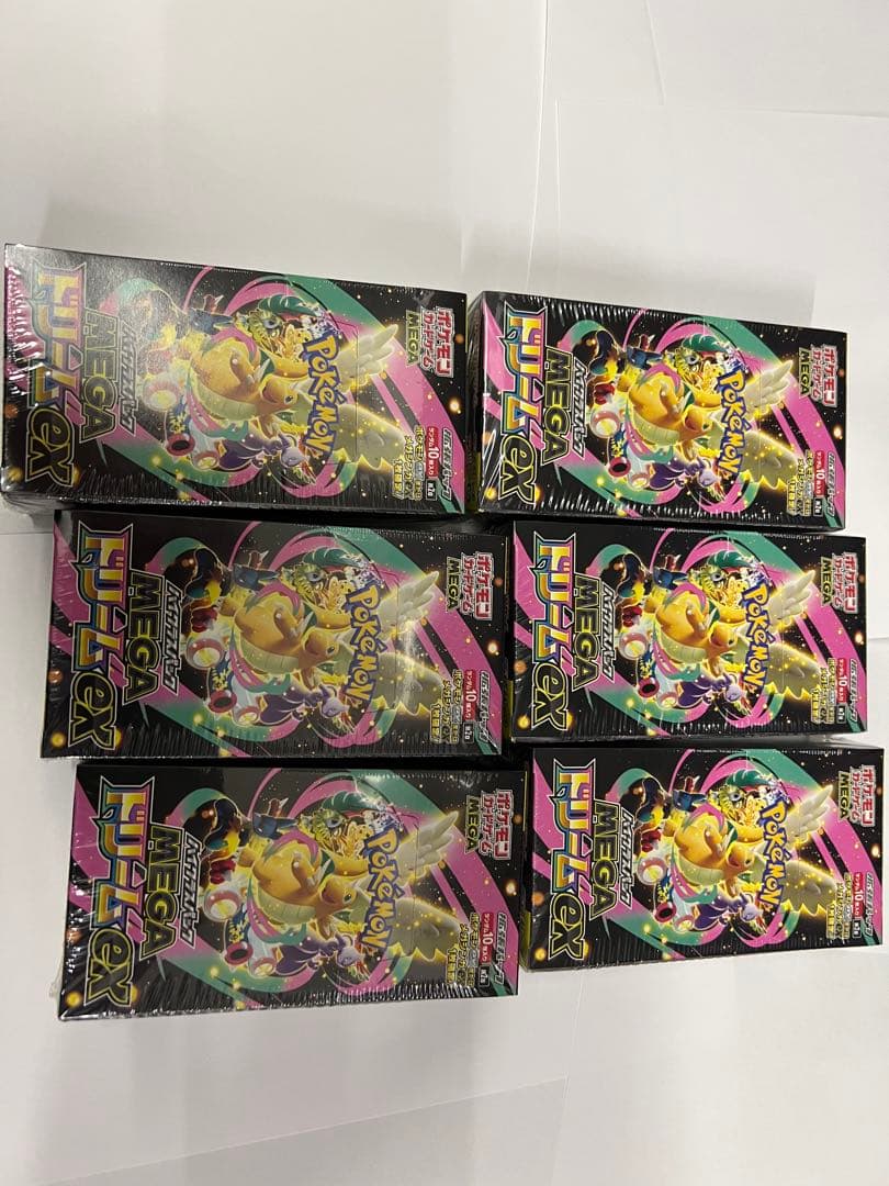 シュリンク付きポケモンカードMEGA ハイクラスパック　ドリーム ex6BOX Amazon.co.jp: ﾎﾟｹﾓﾝｶｰﾄﾞｹﾞｰﾑ ハイクラスパック『MEGAドリームex