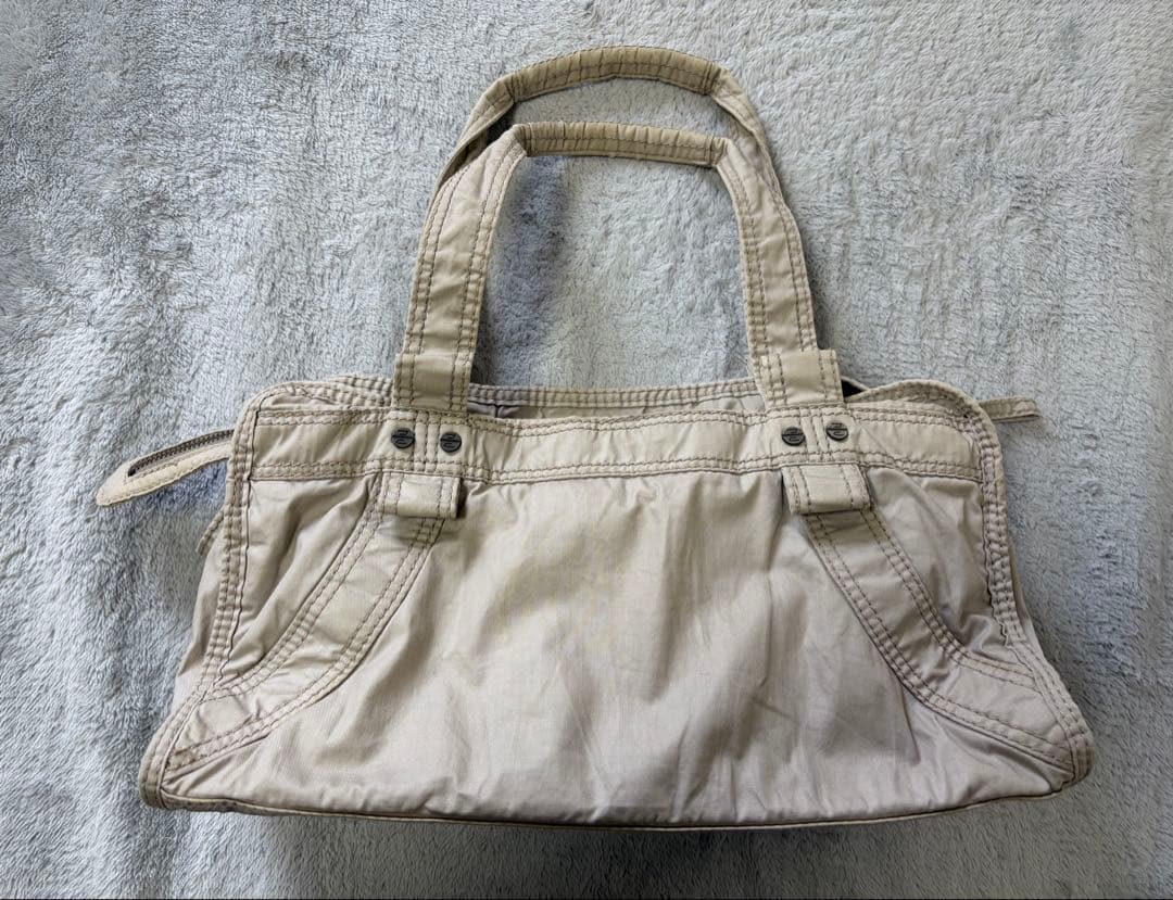 DIESEL ディーゼル トートバッグ y2k メタルロゴ - メルカリ