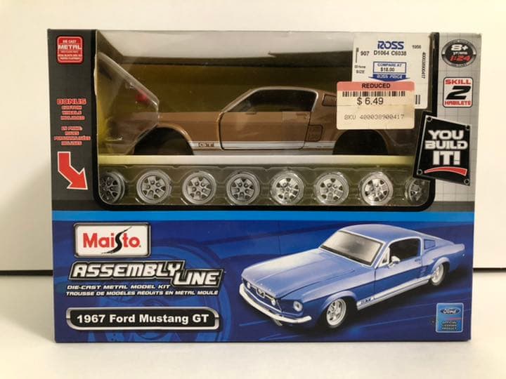 【未組立】希少 maisto マイスト 1/24フォードマスタングGT