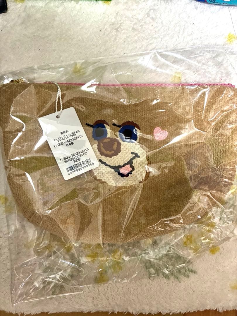 完売品新品未使用フェイラードアップテディポーチＬ