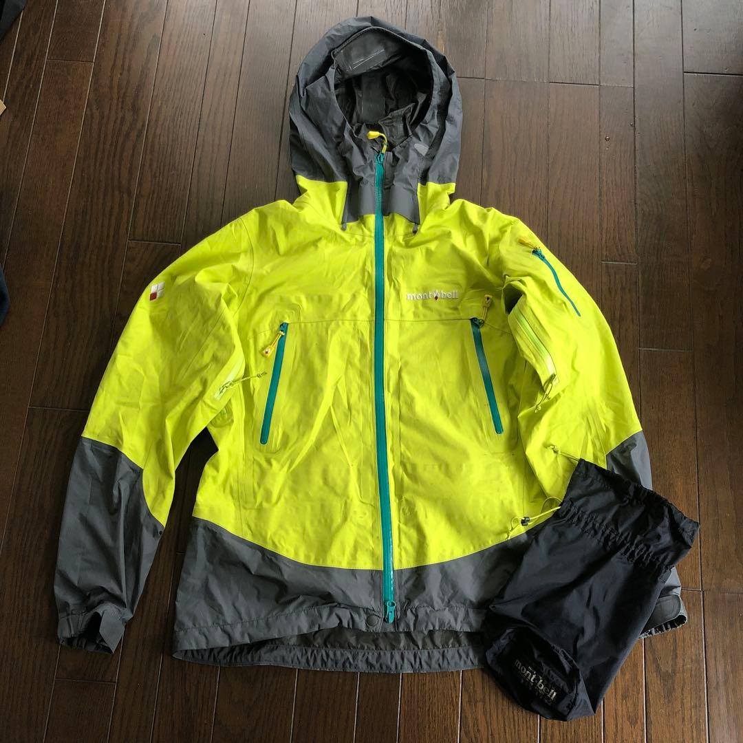 モンベル　ハードシェル／スキーウェア montbell/モンベル/冬季アルパイン用ハードシェル上下セット