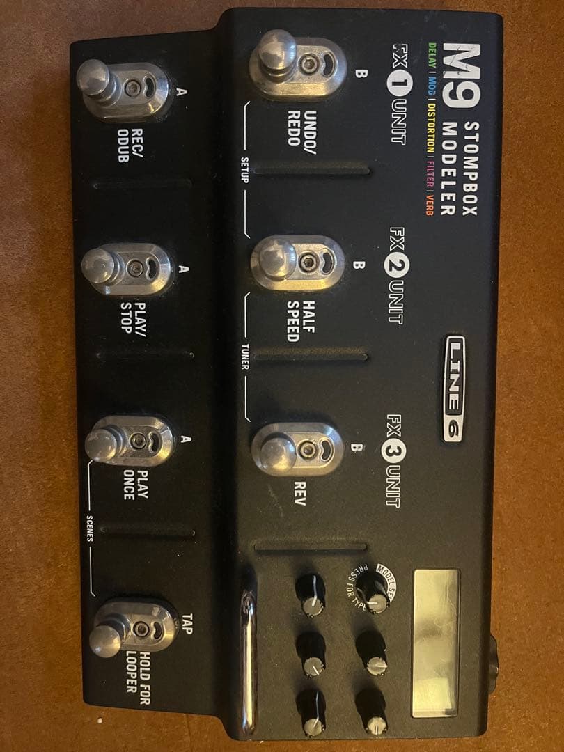 LINE6 M9 Stompbox Modeler 純正アダプター付属