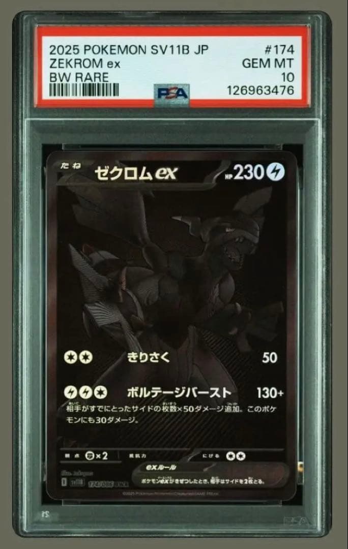 ゼクロムBWR PSA10