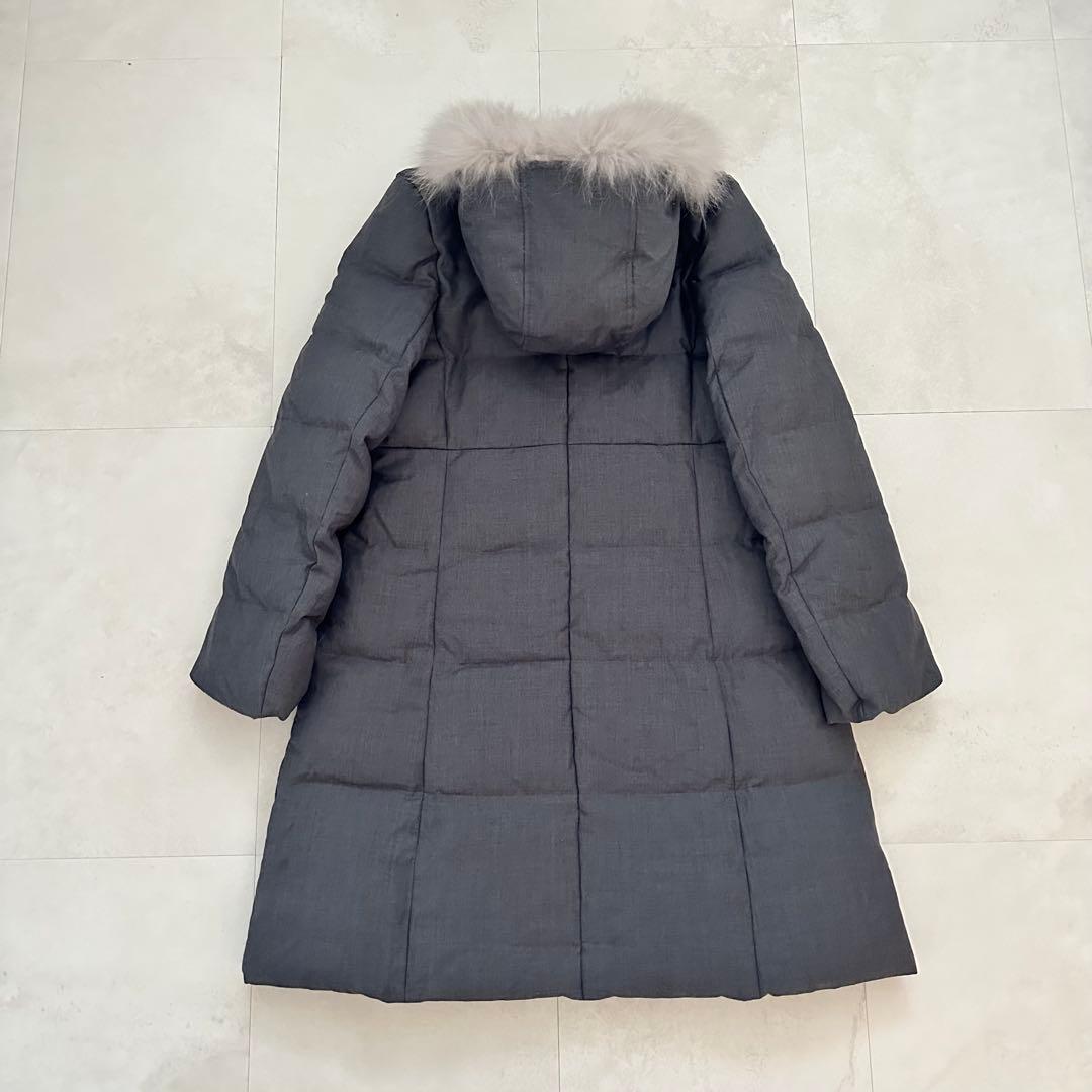 新品❁﻿ジルバイジルスチュアート フォックスファー付ロングダウン