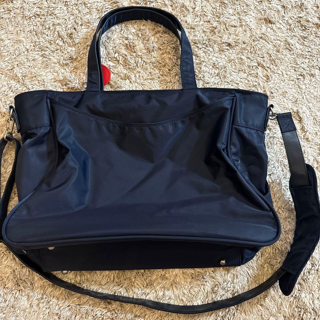 ファミリア familiar ナイロン 2way ショルダーバッグ マザーズ - メルカリ