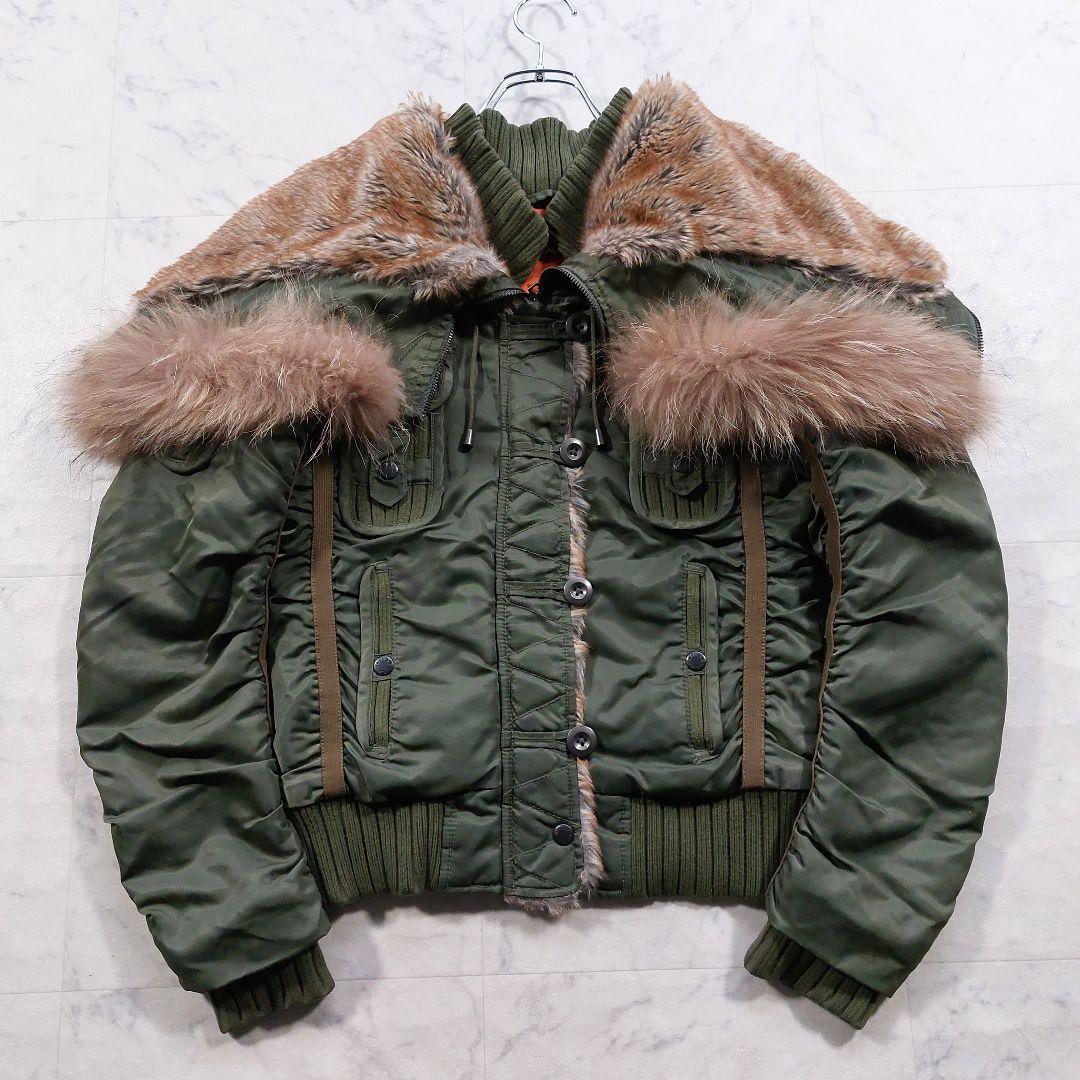 アヴィレックス AVIREX N2B ミリタリージャケット S リアルファー 楽天市場】AVIREX 公式通販｜N-2B COMMERCIAL REAL FUR/N-2B