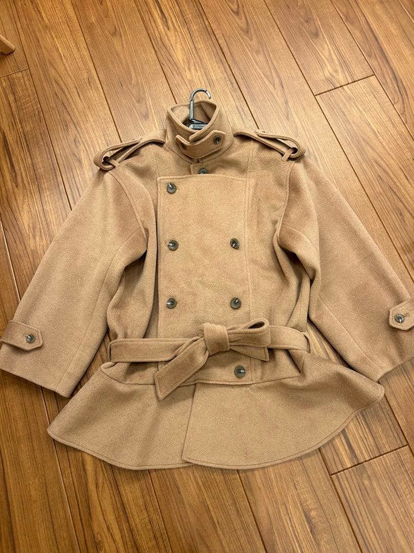 darichベージュ ダブルブレストジャケット