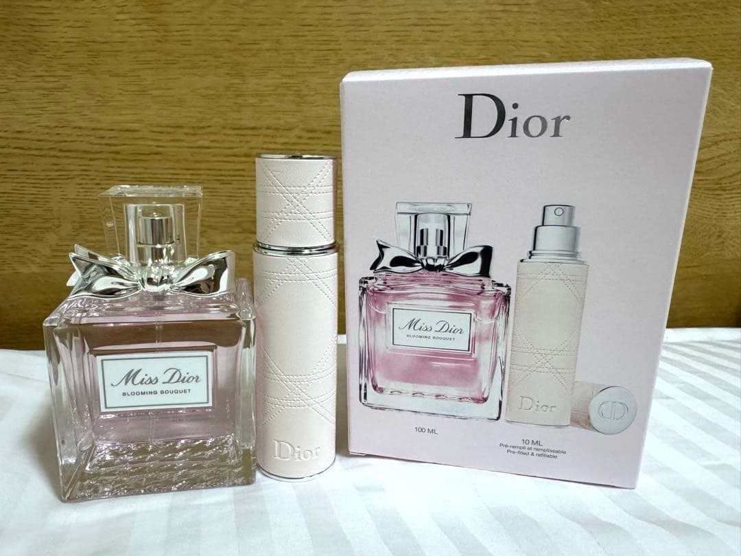 【新品未使用】ディオール_ミスディオール100㎖＆リフィラブルスプレー10㎖