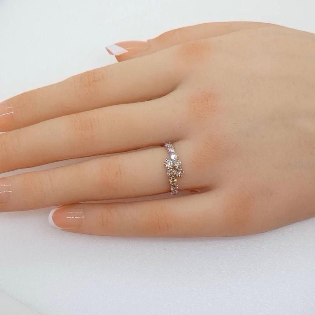 pt950 天然ダイヤモンドリング 1.00ct 11.5号　鑑別書