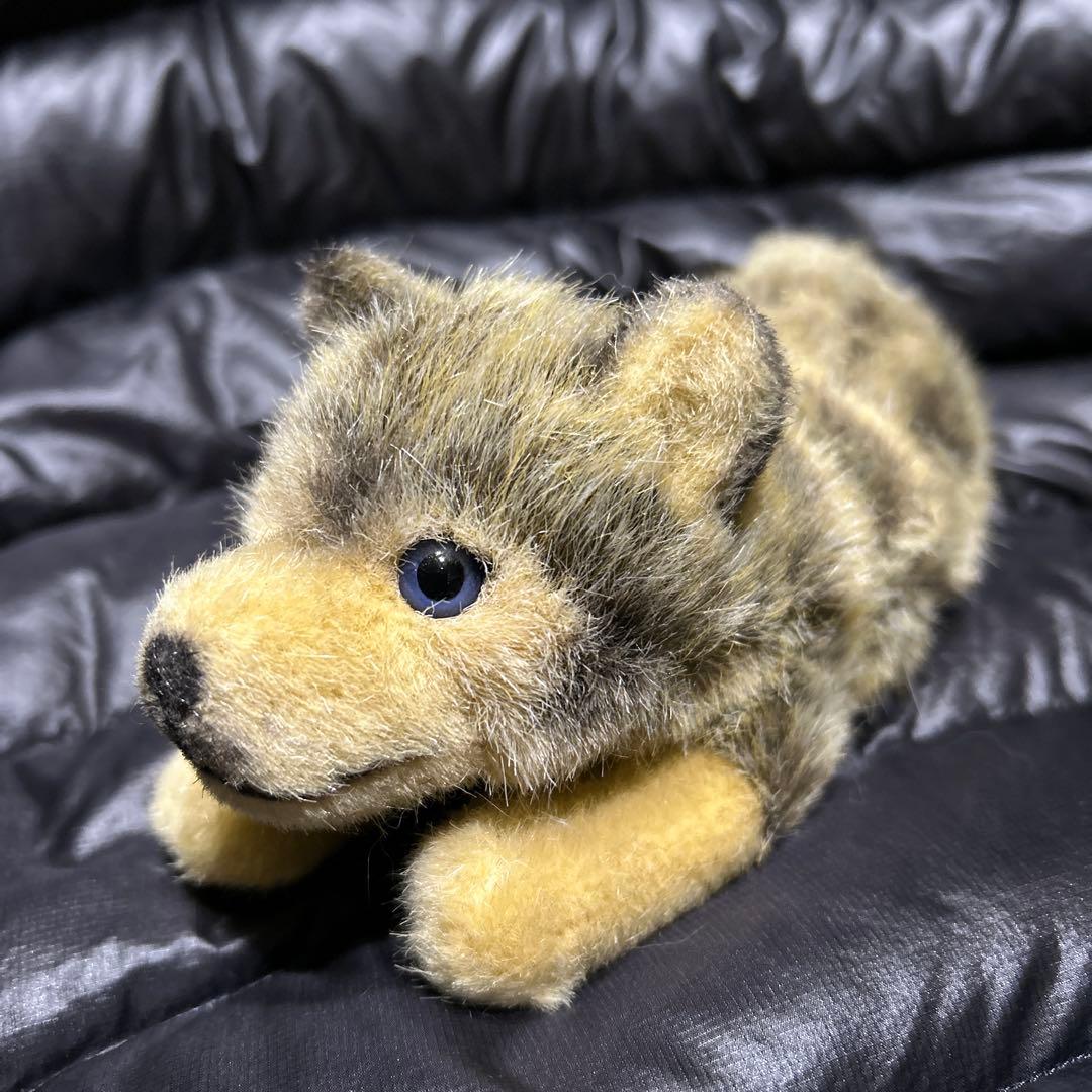 KOSEN ぬいぐるみ　オオカミの子　伏せ❣️