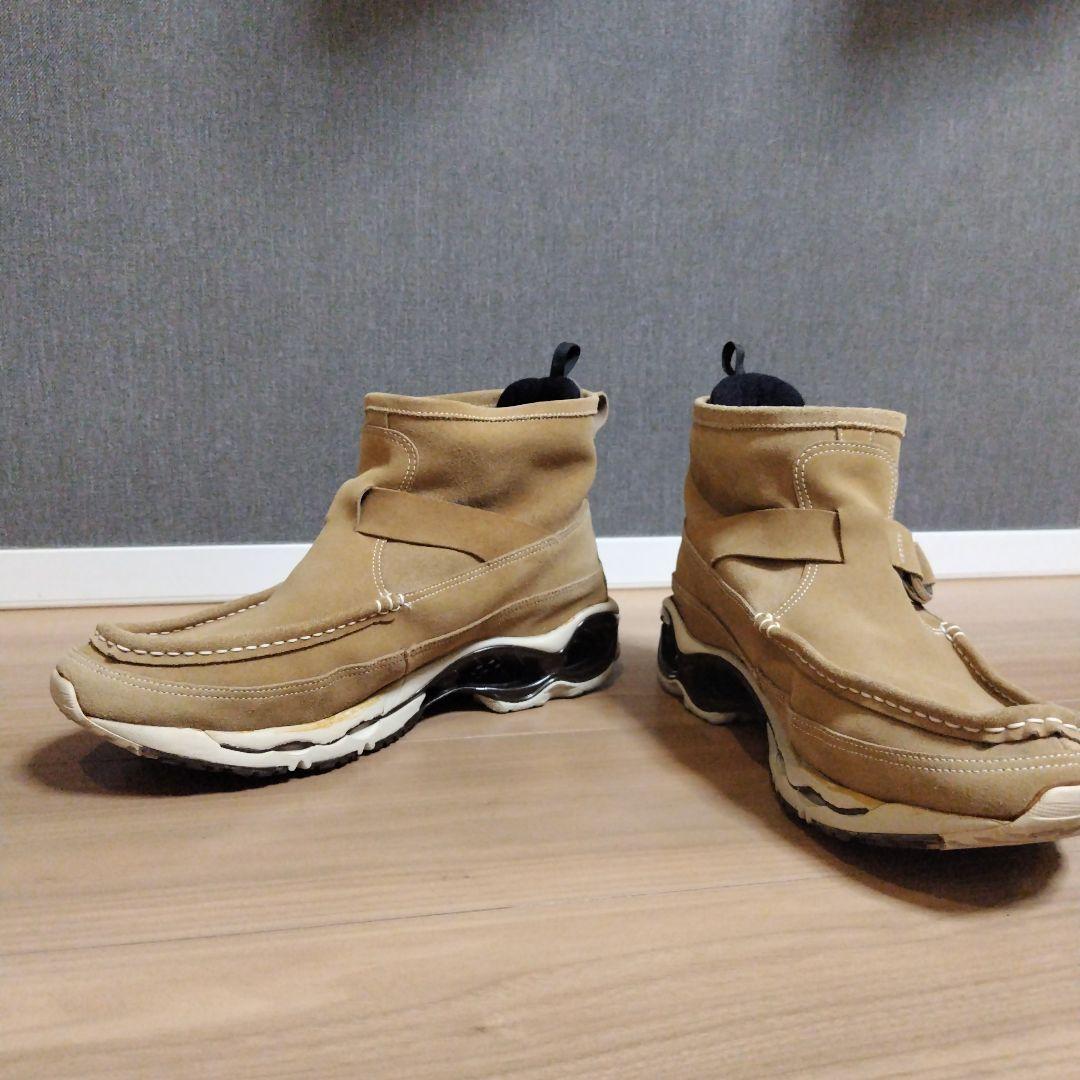 ミズノ　マウンテンリサーチコラボ　ハイカットスニーカー