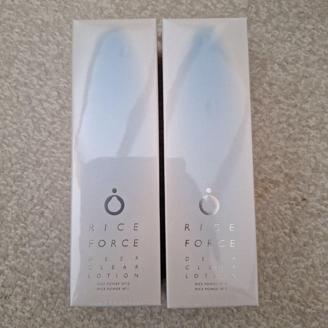 ライスフォース ふきとり化粧水 +120ml プレミアムパーフェクトシリーズ3点