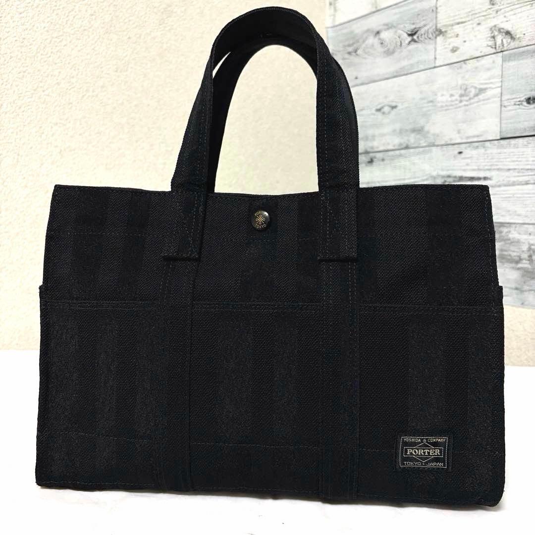 新品同様✨激レア 70周年 ポータータンゴ トートバッグS ブラック 吉田カバン TANGO BLACK（PORTER） ポーター タンゴブラック トートバッグ(S) 638