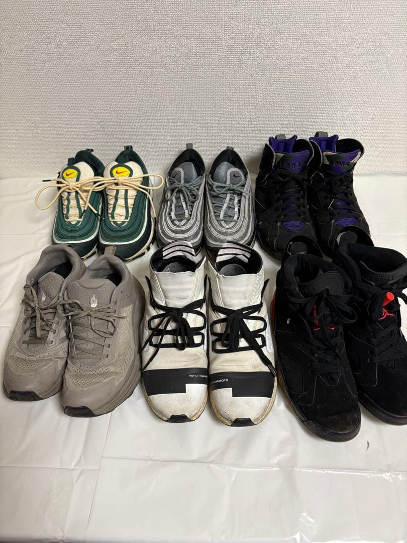 人気スニーカーNIKE y3 ノースフェイス　スニーカーまとめ売り26〜26.5