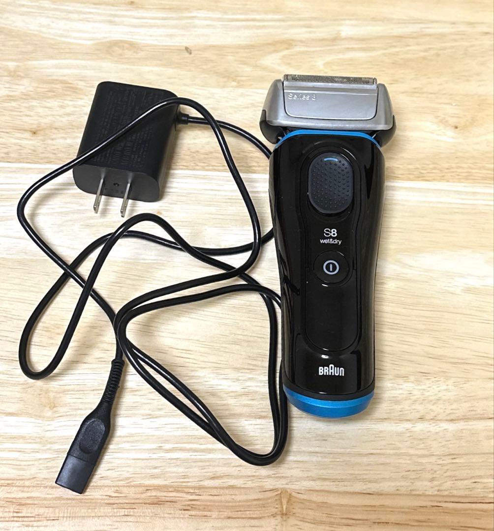 BRAUN ブラウン S8 メンズ電気シェーバー wet and dry - メルカリ