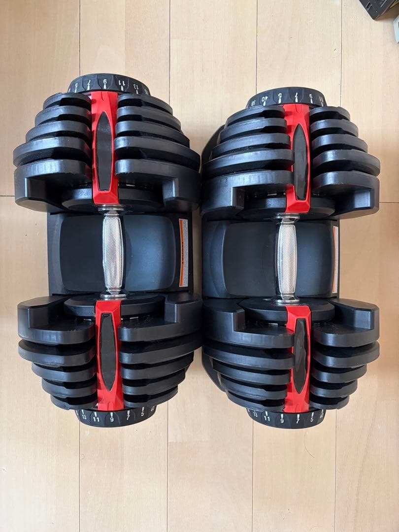 [発送不可]可変式ダンベル 2個セット 5kg-40kg