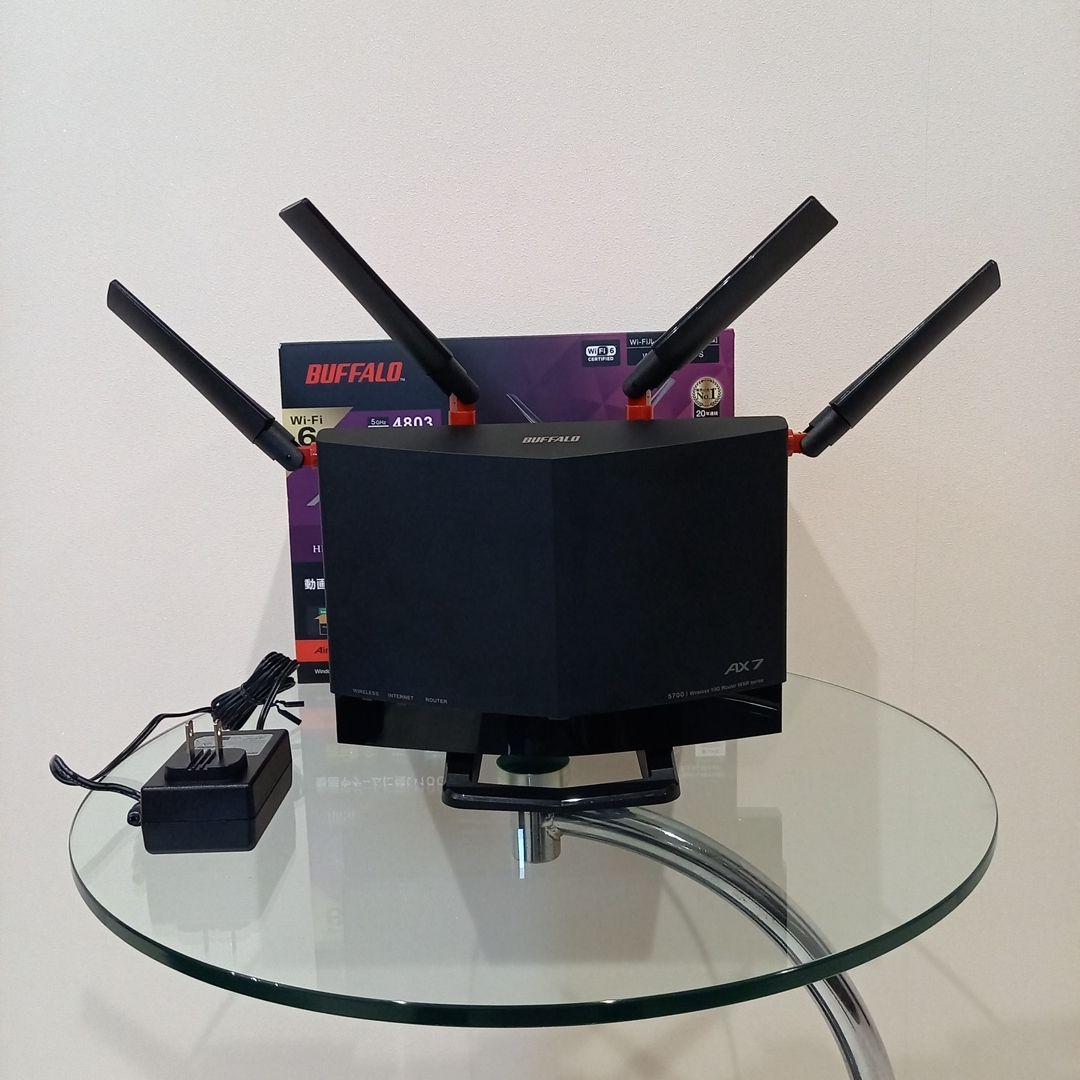BUFFALO　Wi-Fiルーター / 無線LAN親機　WXR-5700AX7S