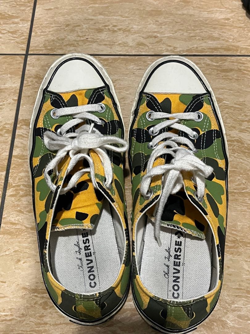 CONVERSEChuck Taylorカモフラージュスニーカーct70 激レア