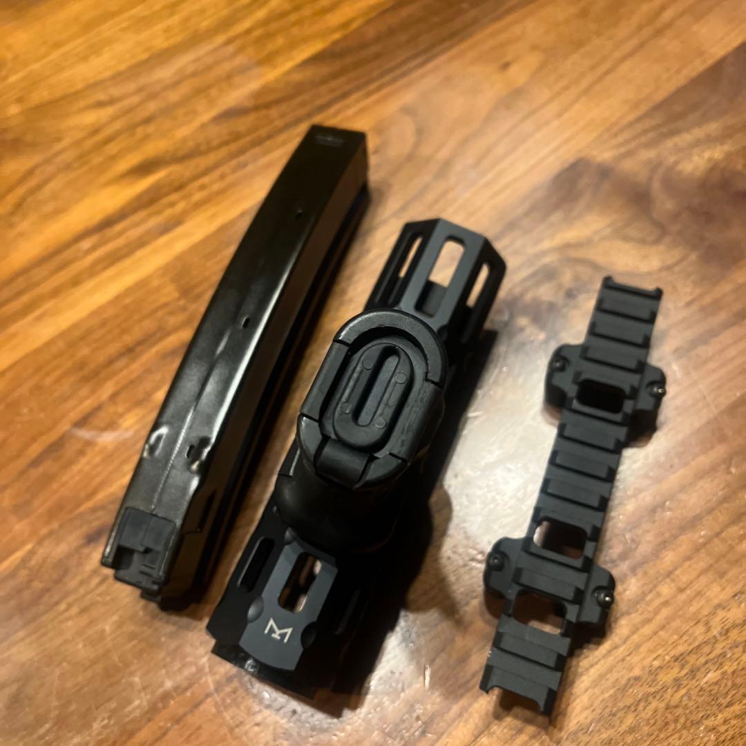 次世代mp5対応MIタイプハンドガードフォアグリップ20mmレール 純正