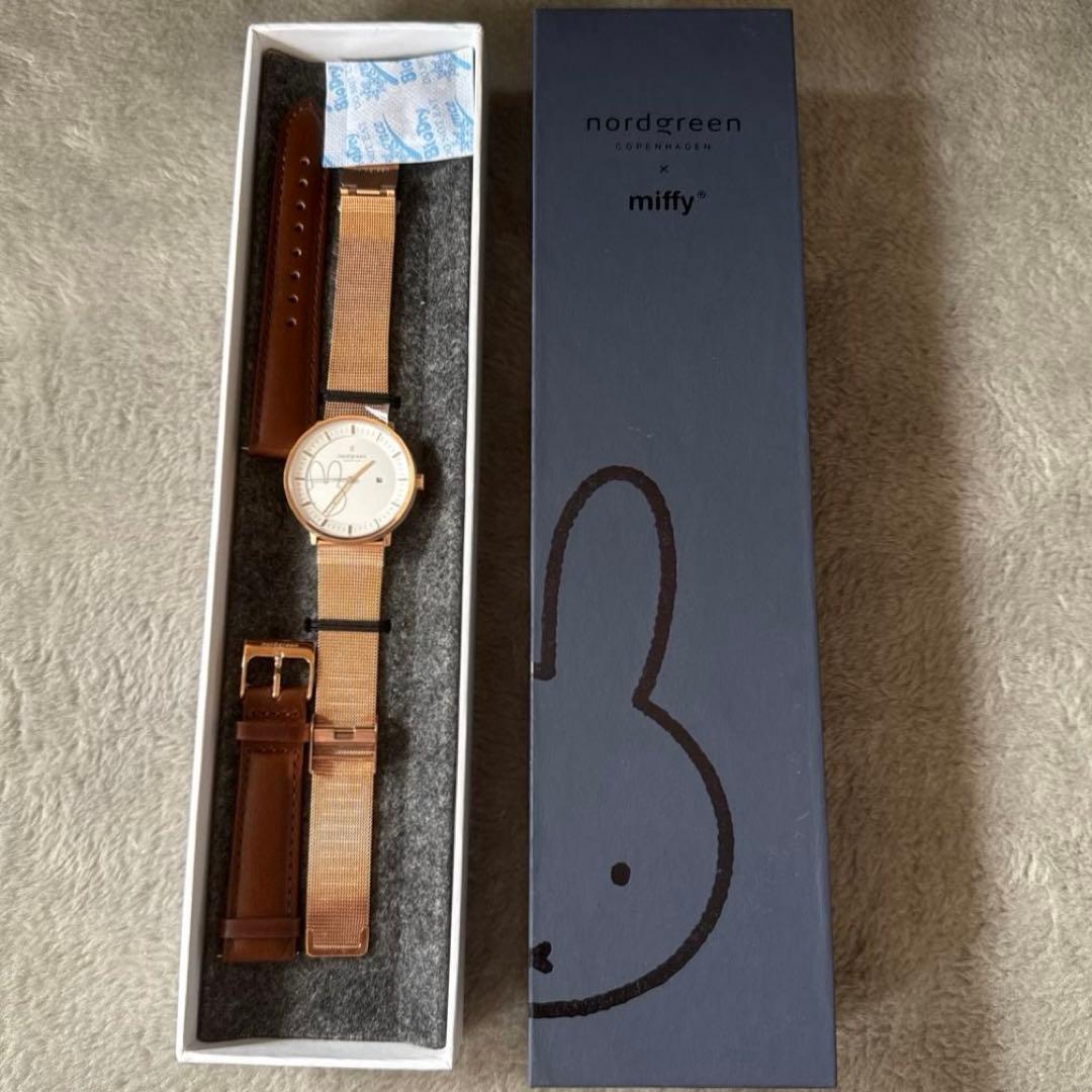 ノードグリーン 日本限定ミッフィー コラボ腕時計