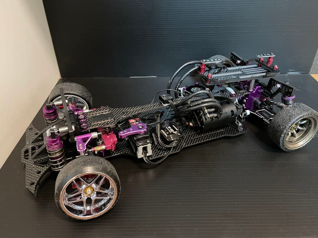 SHIBATA シバタ　GRK コンペティションシャーシ　　週末までメカ付き出品