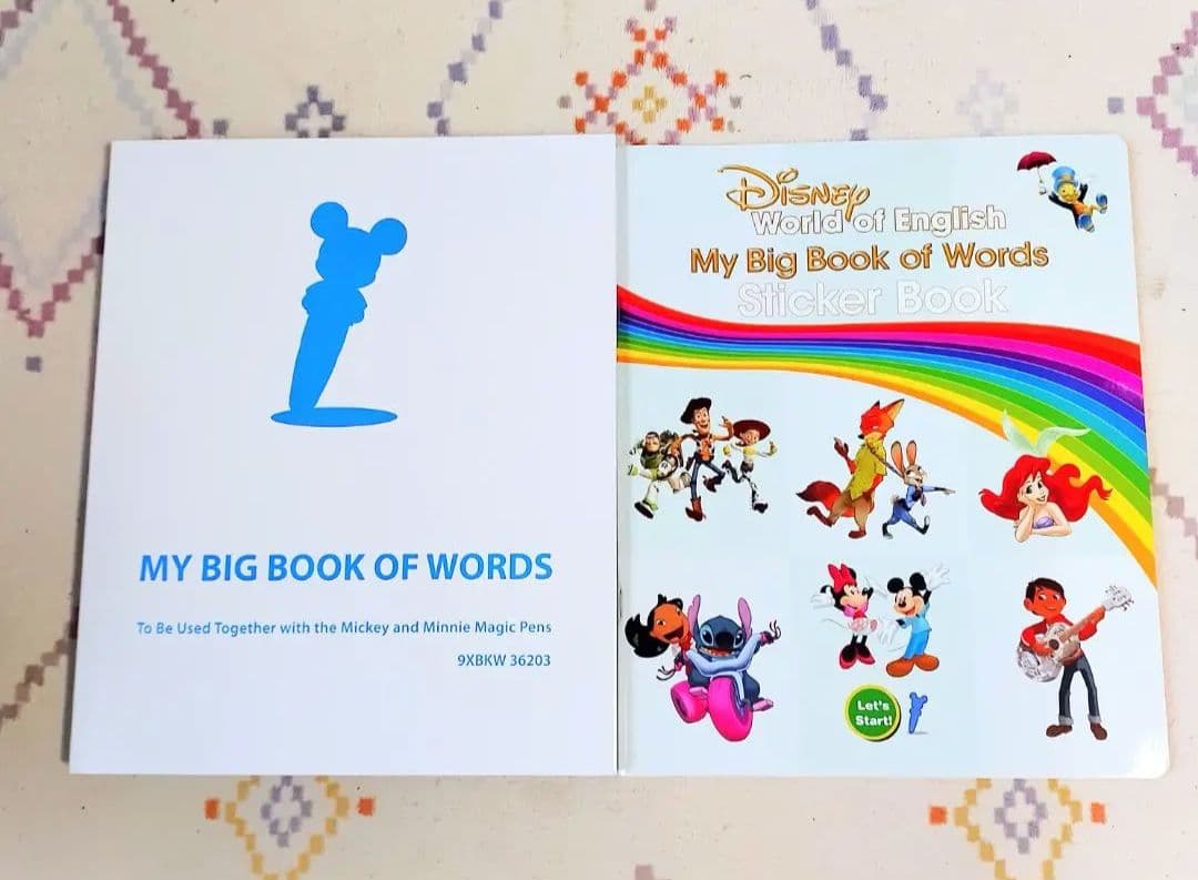 最新版　未使用 マイビッグブックオブワーズ ディズニー英語システム　dwe