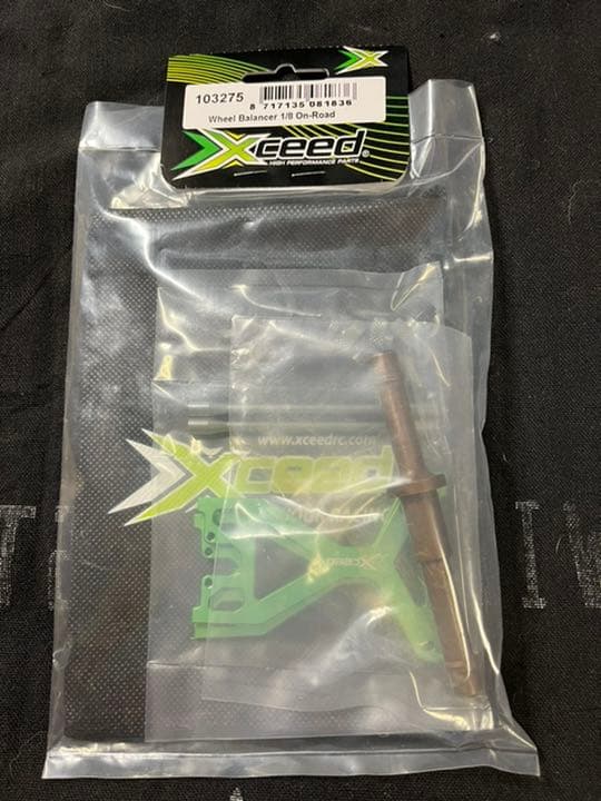 HUDY 系Xceed 1/8レーシング用　ホイールバランサー